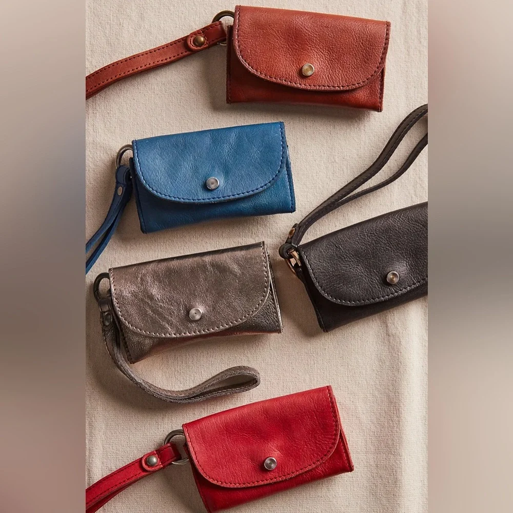 Free People Leather Bag Lanyard